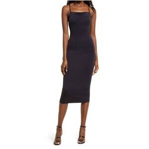 Good American NWT Midi Scuba Spaghetti Strap Sz XS